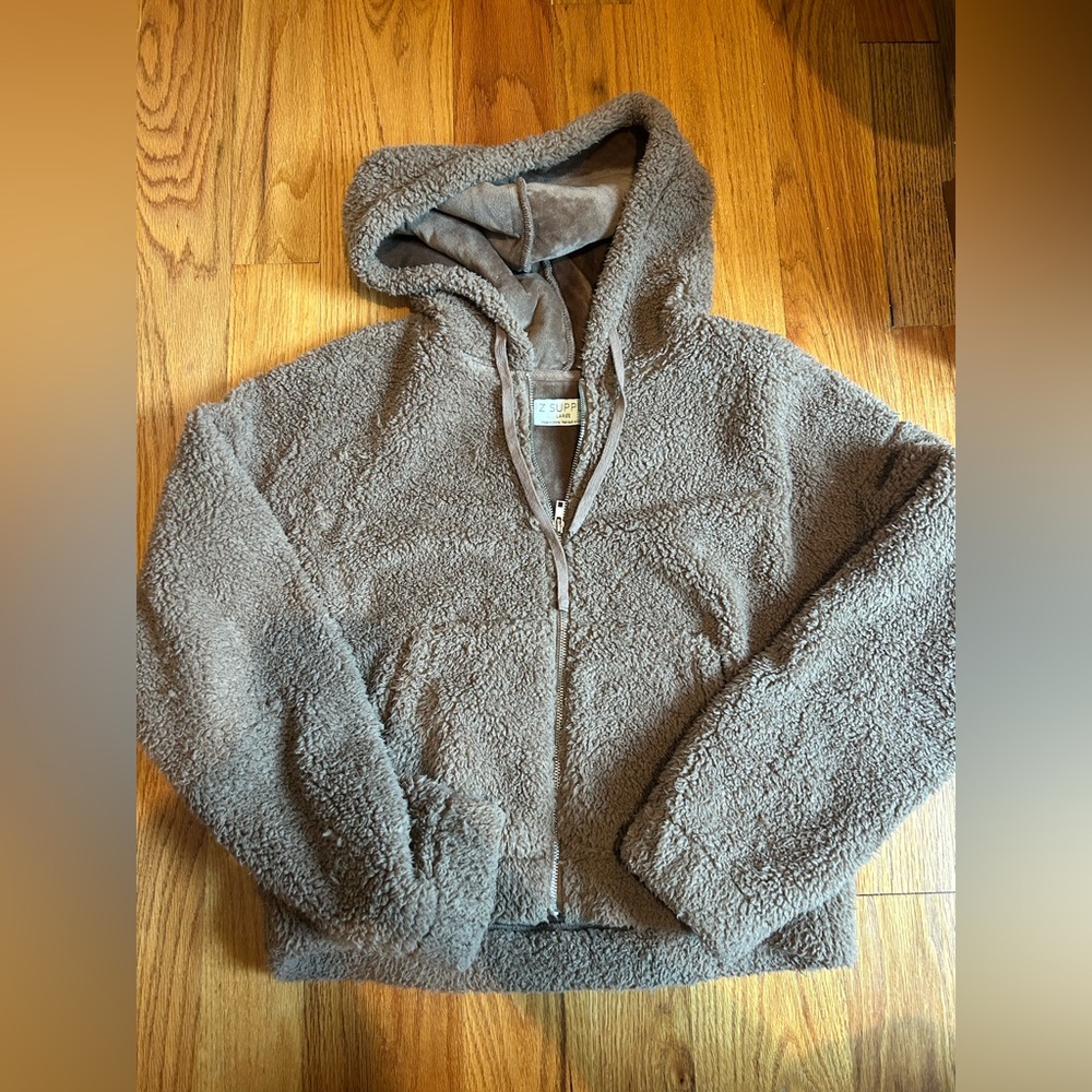 ZSUPPLY SHERPA HOODED ZIP UP